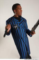 Garson STANDING POSE WITH KATANA AND SHOTGUN